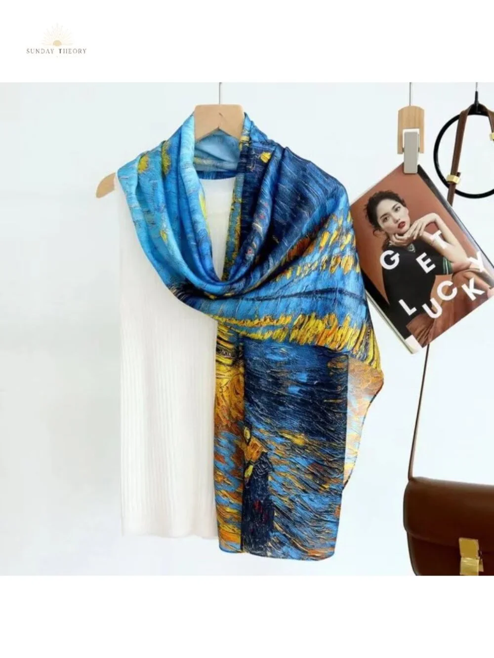 100% Mulberry Silk Large Oblong Scarf Shawl Wrap Pashmina Gift